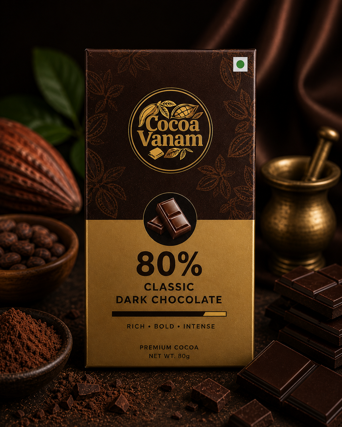 80% Classic Dark Chocolate