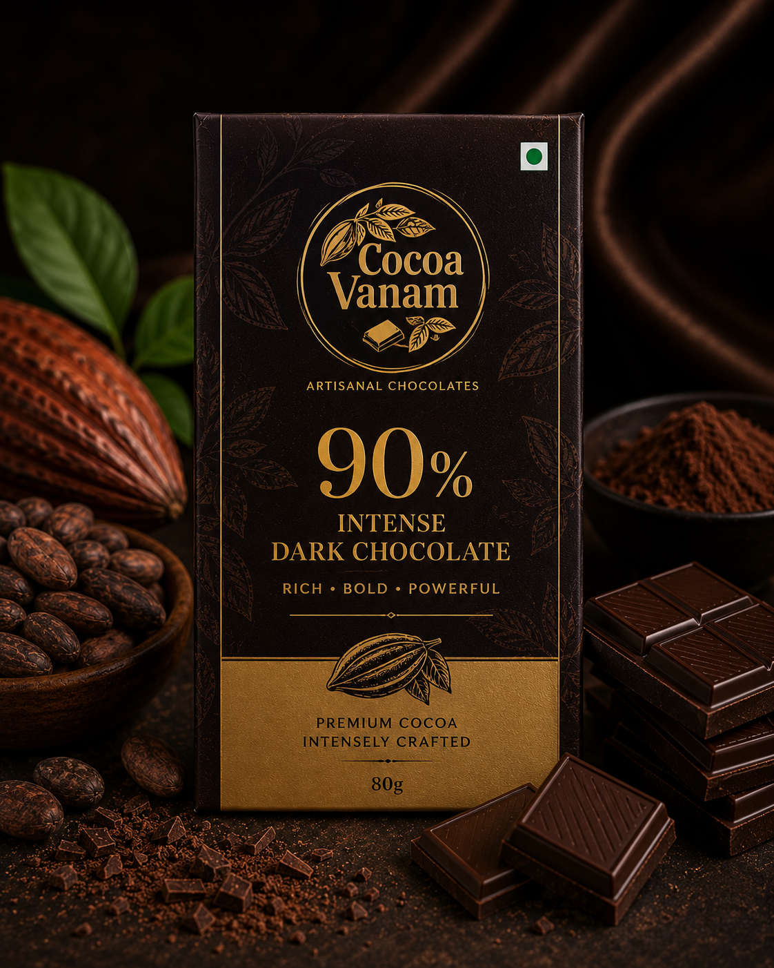 90% Intense Dark Chocolate
